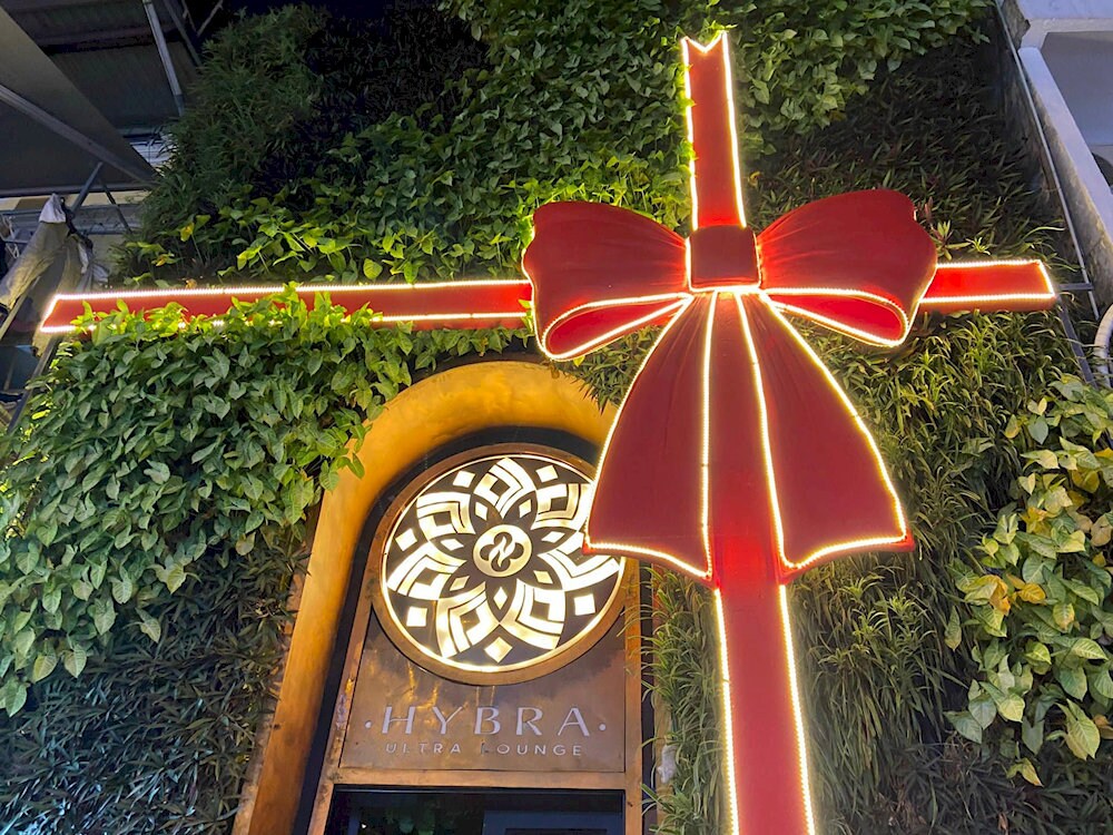 HYBRA Ultra Lounge is famous within Ma May Street, Hanoi